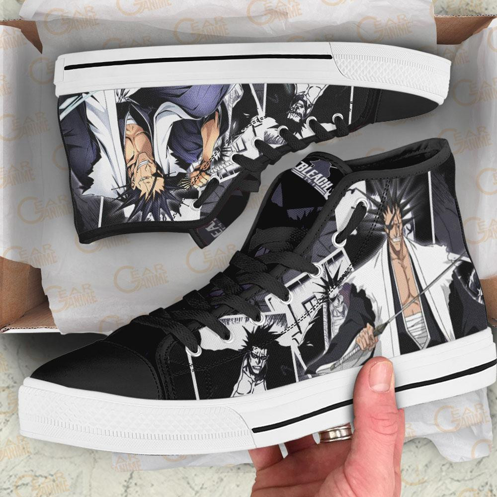 Kenpachi Zaraki High Top Shoes