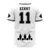 Gotei 13 Kenny Bleach AOP Baseball Jersey AOP Baseball Jersey BACK Mockup - Bleach UK Shop