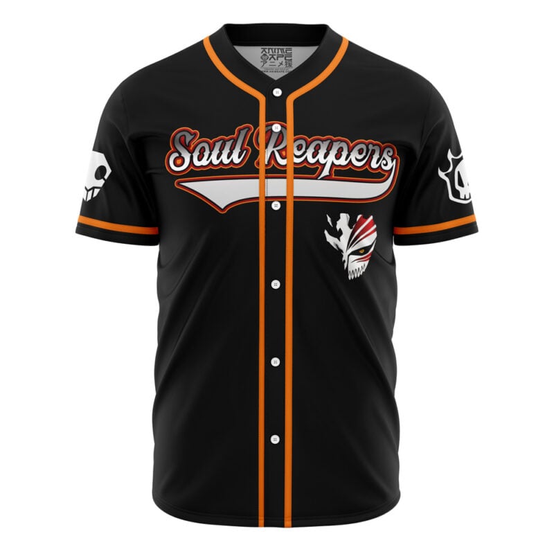 Soul Reaper Ichigo Bleach Baseball Jersey - Image 7