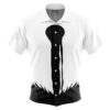 Ulquiorra Resurrection Espada Bleach Short Sleeve Hawaiian Shirt FRONT mockup - Bleach UK Shop