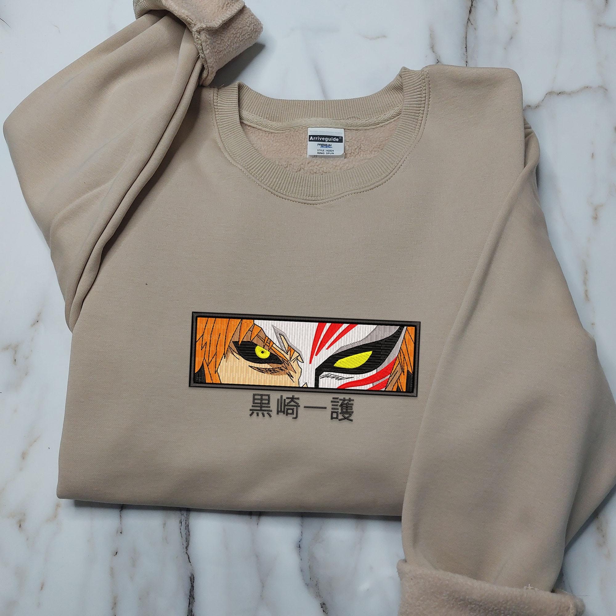 Anime Embroidery Sweater, Embroidered Sweater, Anime Shirt, Embroidery Sweater