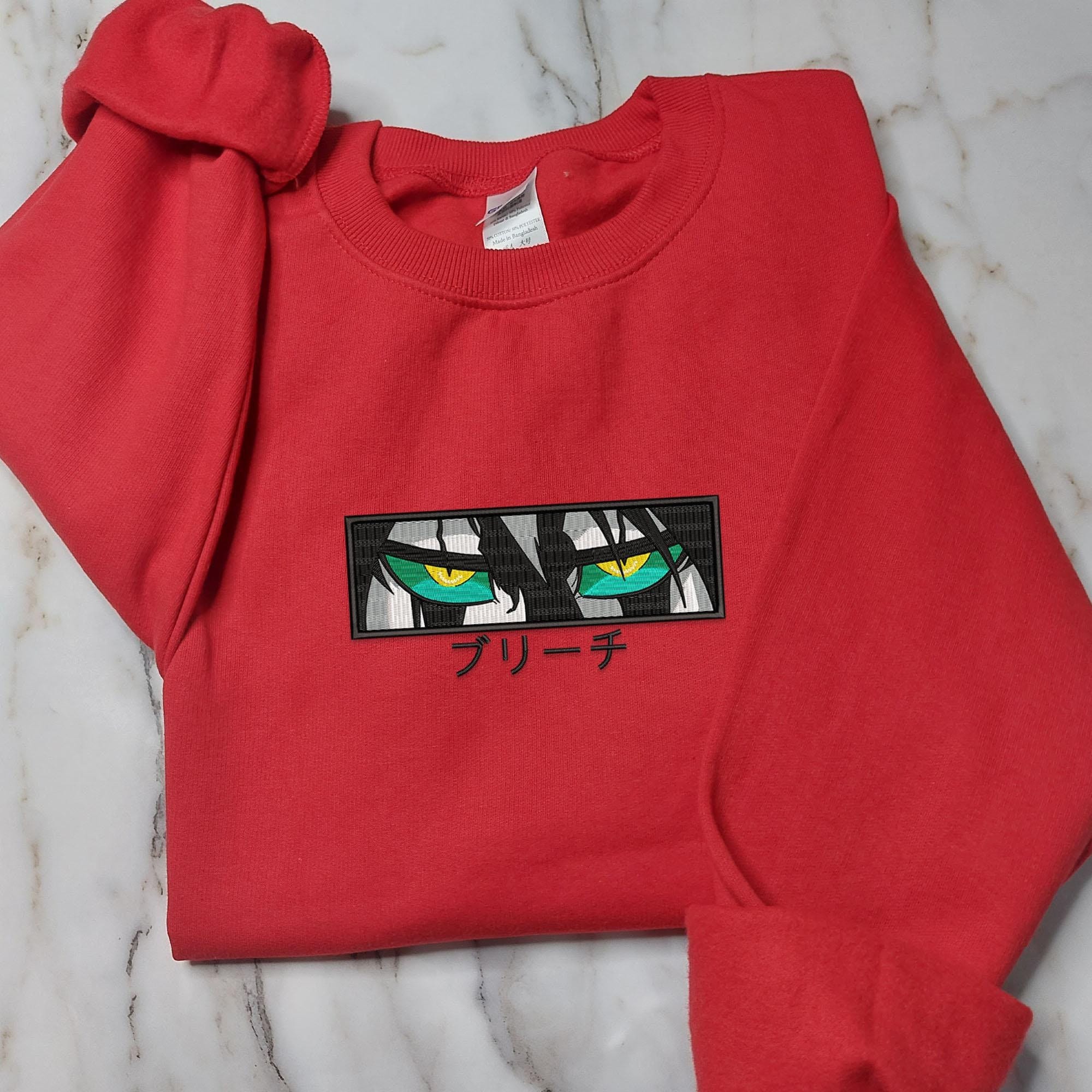 Anime Chart-topper Embroidered Sweater, Anime Shirt, Embroidery Sweater - Image 2