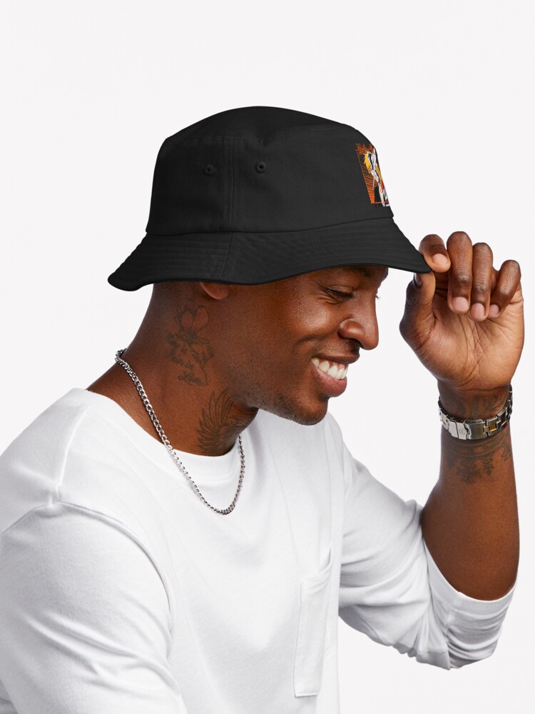 Hollow Half Mask Bucket Hat - Image 3