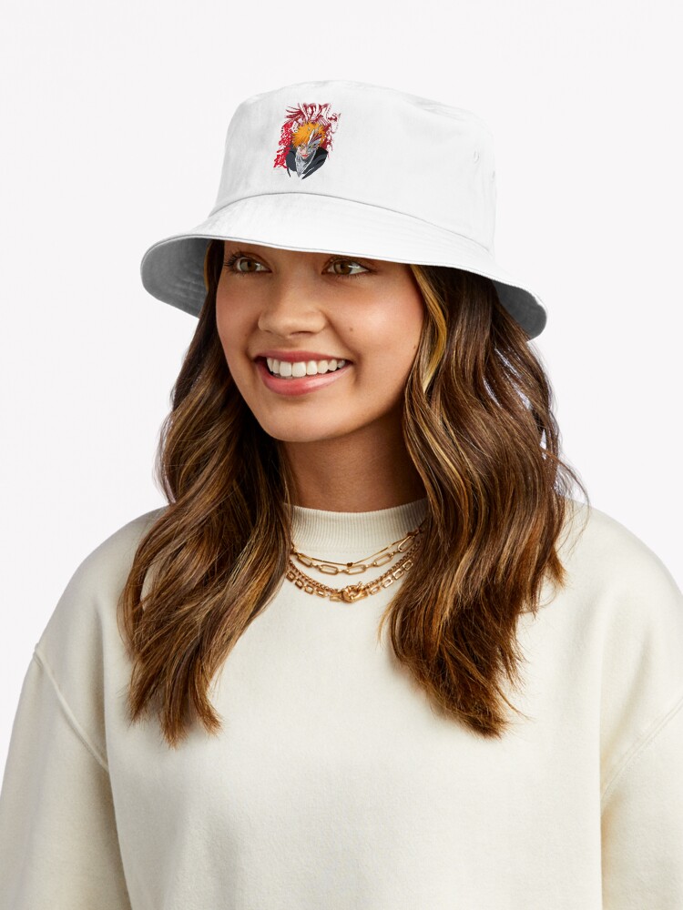 Hollow Half Mask Bucket Hat - Image 2