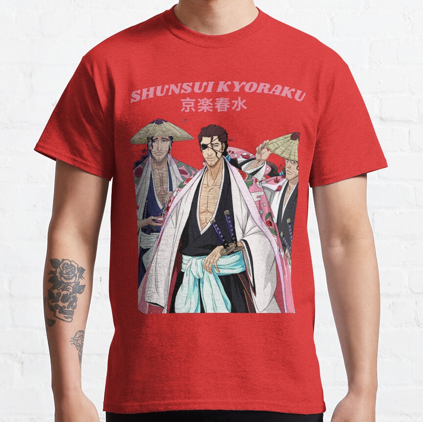 Shunsui Kyoraku T-Shirt - Image 4