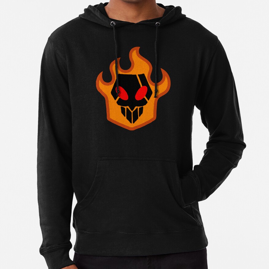Bleach Skull Anime Emblem Symbol Of Power Hoodie