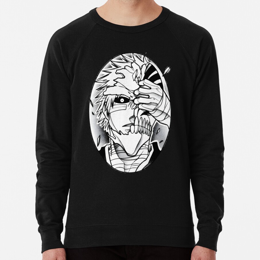 Hollow Half Mask Sweatshirt - Image 5