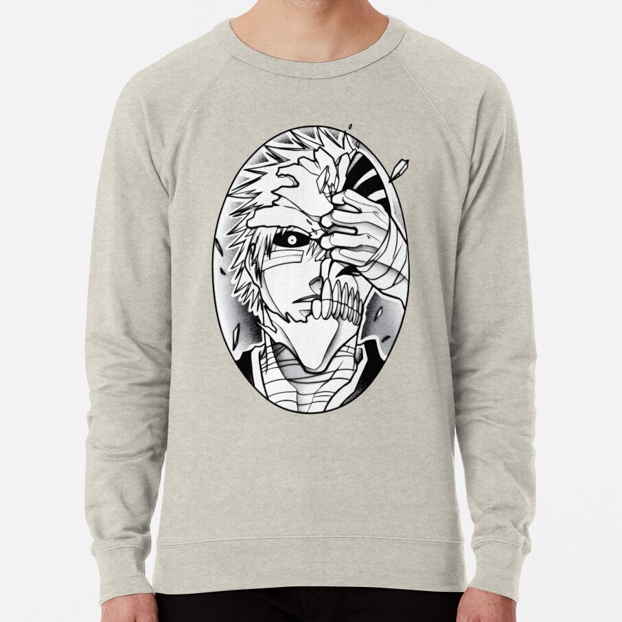 Hollow Half Mask Sweatshirt - Image 4