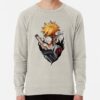ssrcolightweight sweatshirtmensoatmeal heatherfrontsquare productx1000 bgf8f8f8 3 - Bleach UK Shop