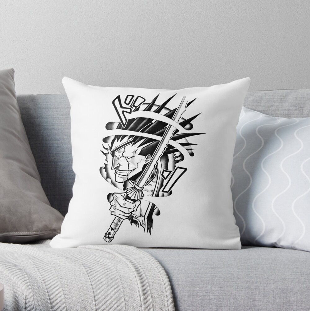 The Savage Leader Throw Pillow