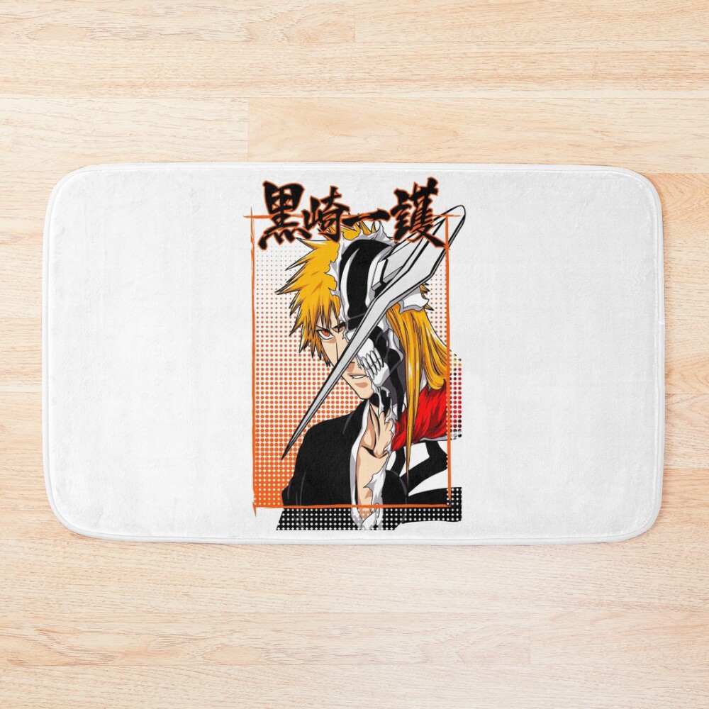 Hollow Half Mask Bath Mat