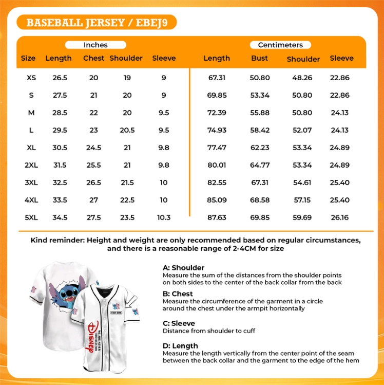 3D Baseball Jersey - Bleach UK Shop