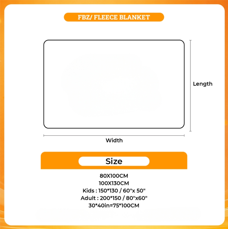 3D Fleece Blanket - Bleach UK Shop